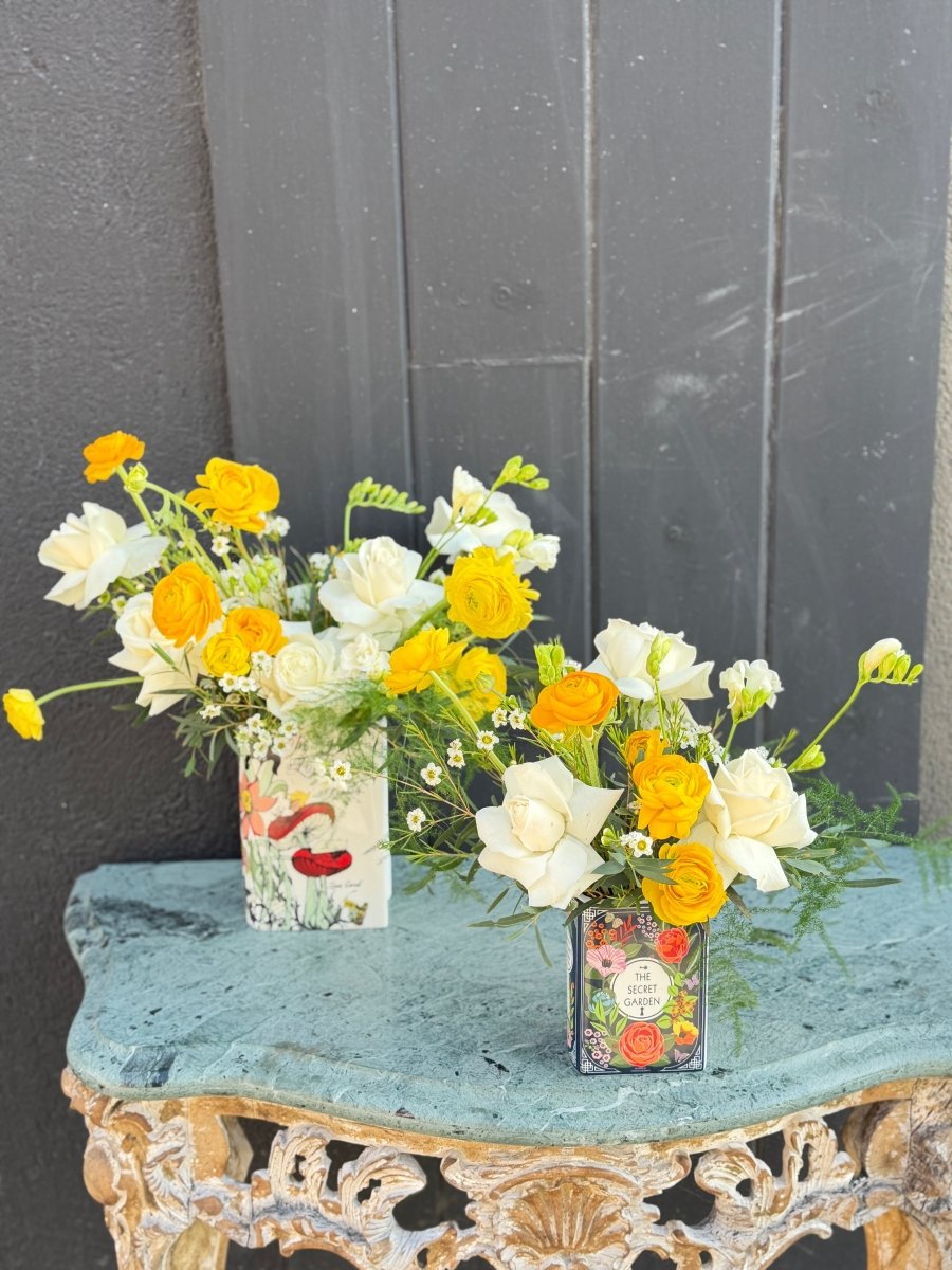 "Secret Garden" Spring Flower Arrangement