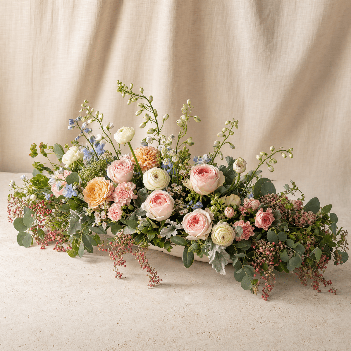 Long & Low Event Arrangement — hero